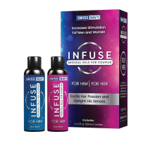 Збуджуючі гелі для пар Swiss Navy Infuse Arousal Gels for Couples 2 х 59 мл