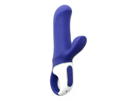 Потужний вібратор-кролик Satisfyer Vibes Magic Bunny, два мотори, литий силікон, 12 режимів роботи