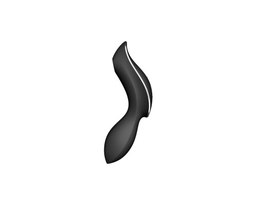 Вакуумний стимулятор із вібрацією Satisfyer Curvy Trinity 2 Black