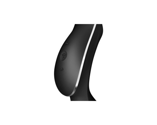 Вакуумний стимулятор із вібрацією Satisfyer Curvy Trinity 2 Black