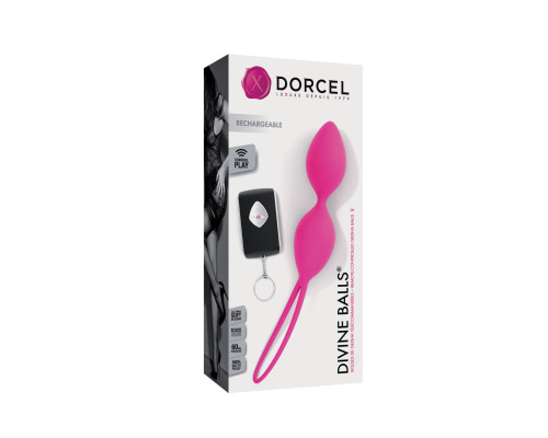 Вагінальні кульки Dorcel Divine Balls, діаметр 3,5 см, вага 91гр