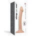 Насадка для страпона Strap-On-Me Dual Density Dildo Flesh S, диаметр 2,7см, двухслойная, гибкая
