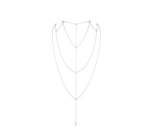 Ланцюжок для спини Bijoux Indiscrets Magnifique Back and Cleavage Chain - Silver, прикраса для тіла