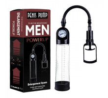 Вакуумная помпа Men Powerup со стрелочным манометром и ручным насосом