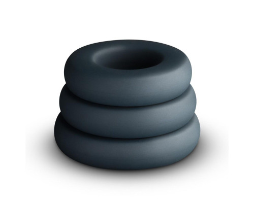 Набір ерекційних кілець Boners 3-Piece Hefty Cock Ring Set