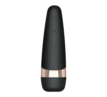 Вакуумний кліторальний стимулятор Satisfyer Pro 3 Vibration з вібрацією та дуже м'яким кінчиком