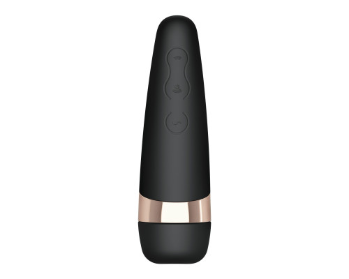 Вакуумний кліторальний стимулятор Satisfyer Pro 3 Vibration з вібрацією та дуже м'яким кінчиком