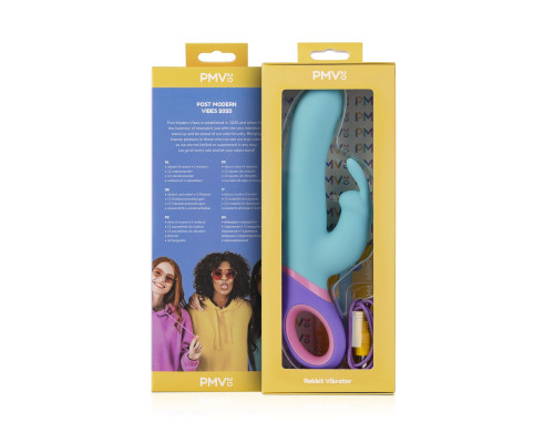 Вібратор кролік з ротацією PMV20 Meta - Rabbit Vibrator