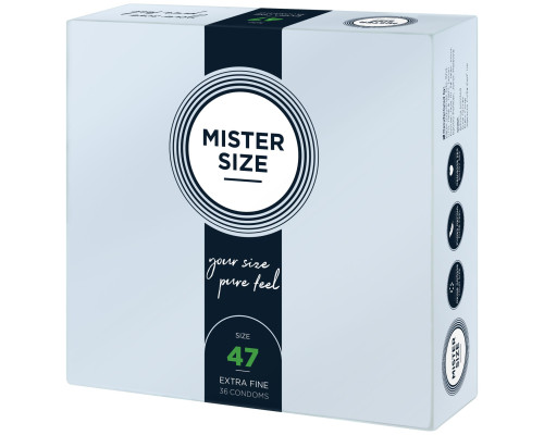 Презервативы Mister Size 47 (36 pcs)