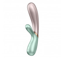 Смарт вібратор-кролик із підігрівом Satisfyer Hot Lover Green