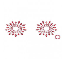 Пестіс з кристалів Petits Joujoux Gloria set of 2 - Red, прикраса на груди