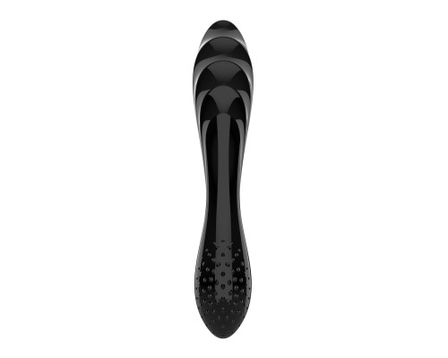 Скляний дилдо Satisfyer Dazzling Crystal 1 (Black)