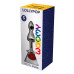 Анальна пробка Wooomy Lollypop Double Ball Metal Plug Red S