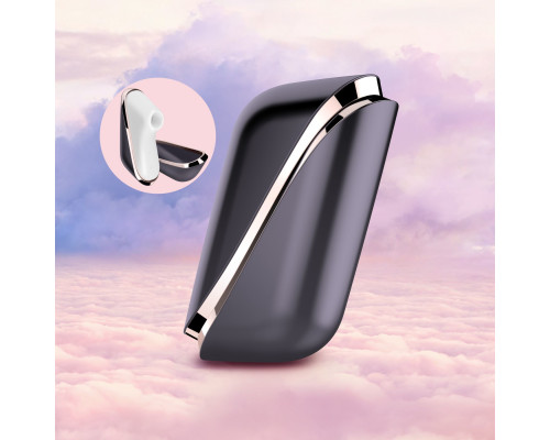 Вакуумний кліторальний стимулятор Satisfyer Traveler, корпус-чохол на магнітах