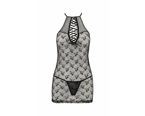 Напівпрозора сорочка AZALIA CHEMISE black S/M Passion