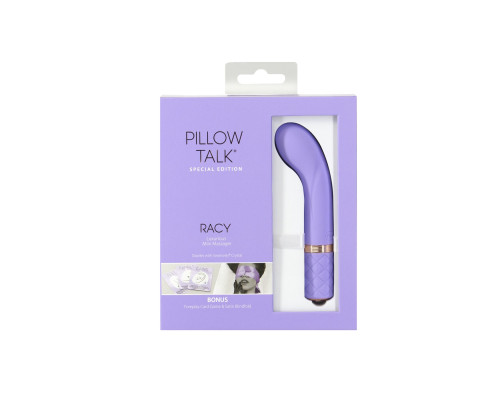 Розкішний вібратор Pillow Talk - Special Edition Racy Purple з кристалом Сваровські