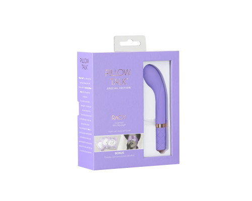 Розкішний вібратор Pillow Talk - Special Edition Racy Purple з кристалом Сваровські