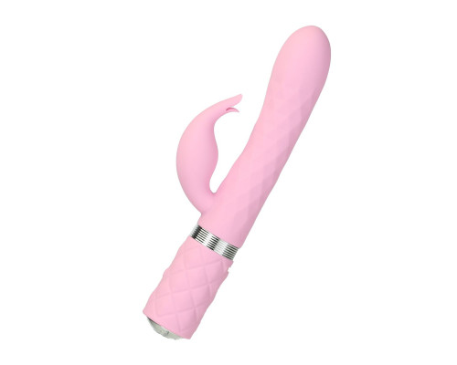 Розкішний вібратор Pillow Talk Lively Pink з кристалом Сваровські для точки G, подарункова упаковка