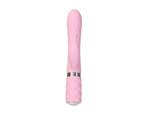 Розкішний вібратор Pillow Talk Lively Pink з кристалом Сваровські для точки G, подарункова упаковка