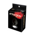 Анальна пробка з кристалом MAI Attraction Toys №48 Black, довжина 8,2см, діаметр 3,5 см