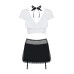 Obsessive Secretary suit 5 pcs black S/M