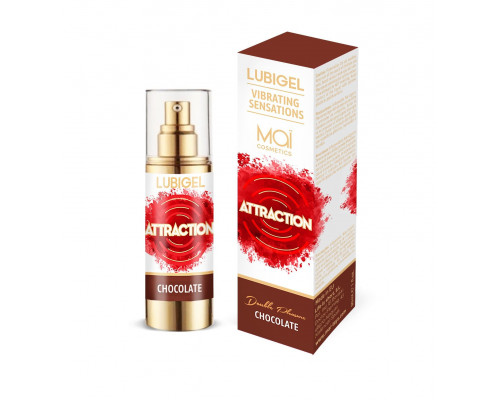 Рідкий вібратор MAI Lubigel Chocolate (30 мл), густий гель, дуже смачний, діє до 30 хвилин