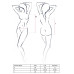 Боді монокіні з глибоким декольте OTAVIA BODY black XXL/XXXL - Passion