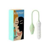 Вибратор с вакуумным стимулятором KISTOY Cathy Pro
