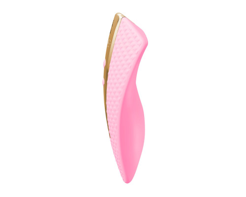 Кліторальний вібратор Shunga - Obi Intimate Massager Light Pink