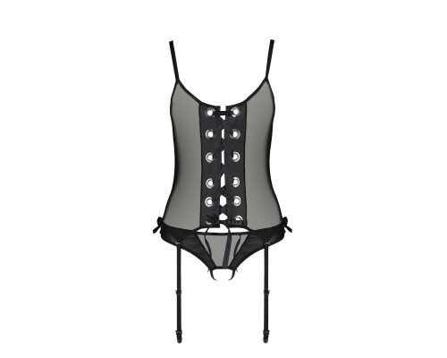 NESSY CORSET black S/M - Passion