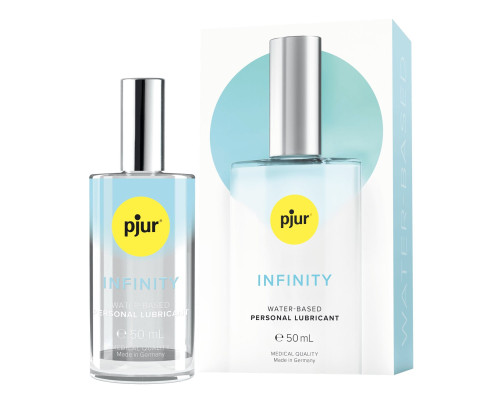 Преміальна змазка на водній основі pjur INFINITY water-based (50 мл) без запашників та консервантів