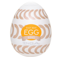 Мастурбатор-яйце Tenga Egg Ring з асиметричним рельєфом