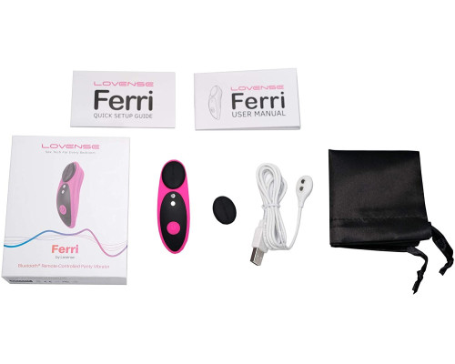 Смарт вібратор в трусики Lovense Ferri