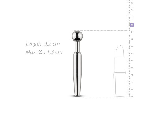 Порожнинний уретральний стимулятор Sinner Gear Unbendable – Hollow Penis Plug, довжина 7,5см, діамет
