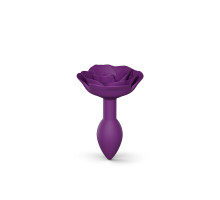 Силіконова анальна пробка Love To Love OPEN ROSES S SIZE - PURPLE RAIN (м'ята упаковка)