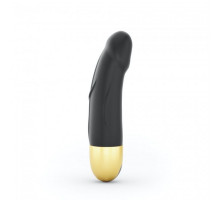 Вібратор Dorcel Real Vibration S Gold 2.0, діаметр 3,7см, перезаряджається, для точки G, водостійкий