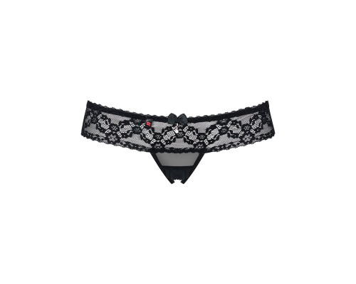 Obsessive 837-THC-1 crotchless thong L/XL