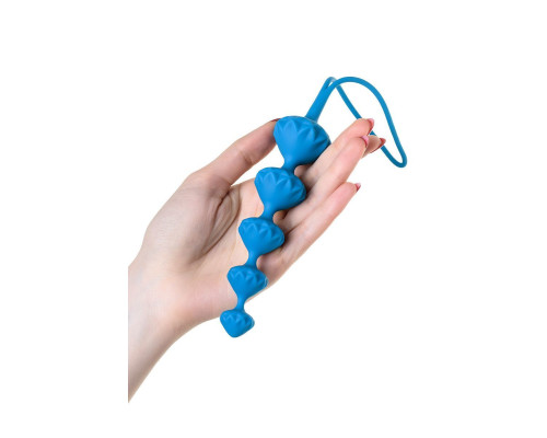 Набор анальных бус Satisfyer Beads Colored, силикон , макс. диаметр 3,3см и 3,5см
