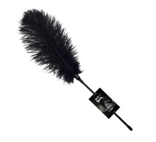 Лоскітка зі страусиним пером Піка Art of Sex - Feather Tickler, колір Чорний