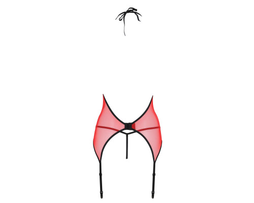 PEONIA CORSET red XXL/XXXL Passion