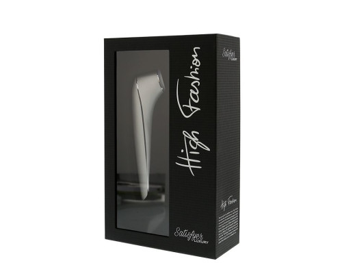 Люксовый вакуумный стимулятор Satisfyer Luxury High Fashion (вручную полированный алюминий)