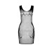 Откровенное платье-сетка Passion BS073 white