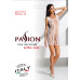 Откровенное платье-сетка Passion BS073 white