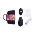 Вібратор в трусики FeelzToys Panty Vibrator Black з пультом дистанційного керування, 6 режимів 
