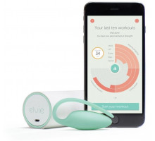 Преміум тренажер Кегеля Elvie Exercise Tracker, індукційна зарядка, PRO-додаток, без вібрації, Салатовий