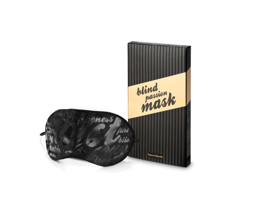 Маска ніжна на очі Bijoux Indiscrets - Blind Passion Mask в подарунковій упаковці