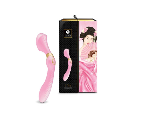 Вібратор для точки G Shunga - Zoa Intimate Massager Light Pink