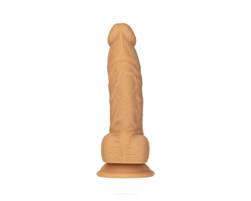 Фалоімітатор ADDICTION 8" Dual Density Silicone Dildo Caramel (20,3 см)