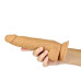 Фалоімітатор ADDICTION 8" Dual Density Silicone Dildo Caramel (20,3 см)