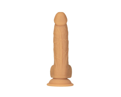 Фалоімітатор ADDICTION 8" Dual Density Silicone Dildo Caramel (20,3 см)